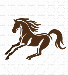 Galoppierendes Pferd